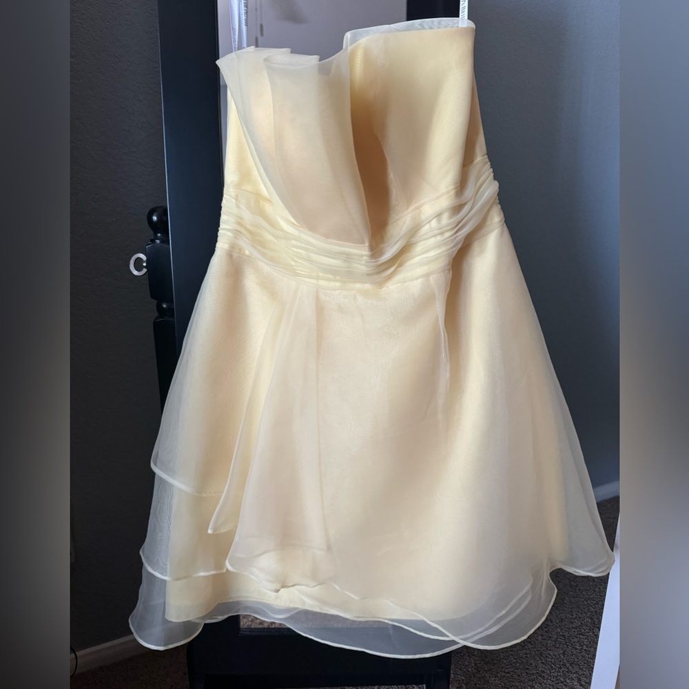 Yellow Tulle Dress